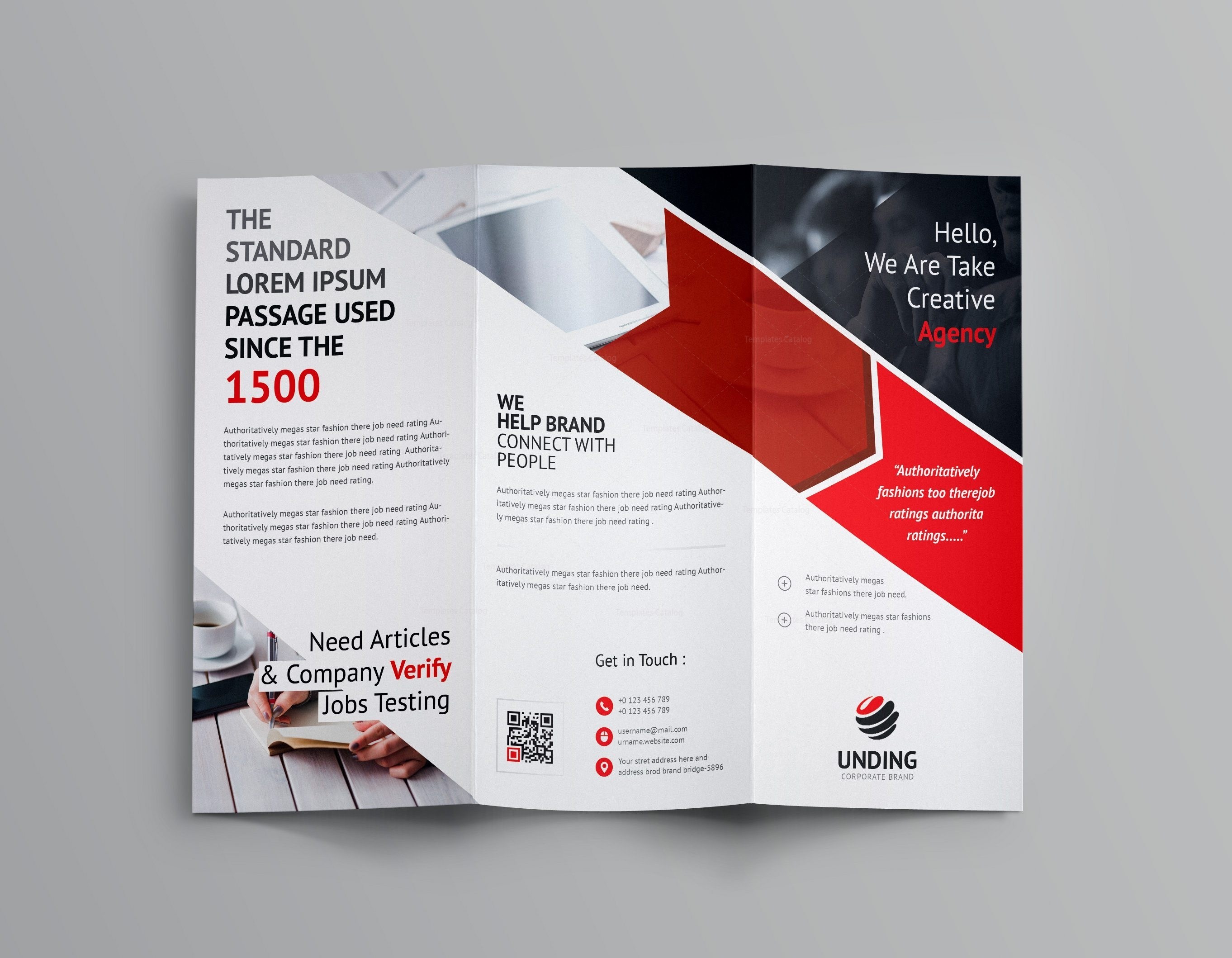 Examples Of Brochure Templates Design Talk